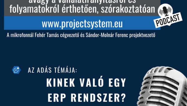 ERP-percek: Kinek való az ERP-rendszer?