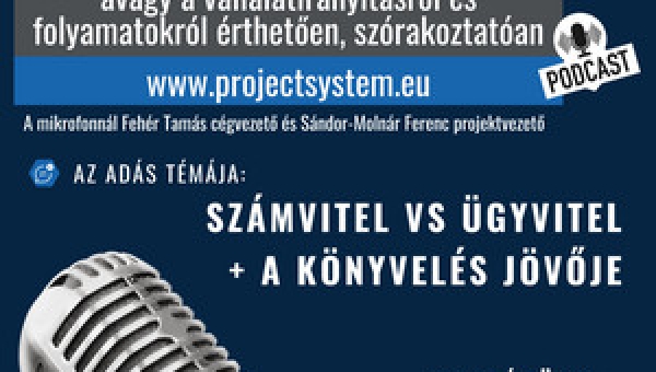 ERP-Percek – Számvitel vs Ügyvitel – A könyvelés jövője