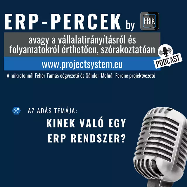 ERP-percek: Kinek való az ERP-rendszer?